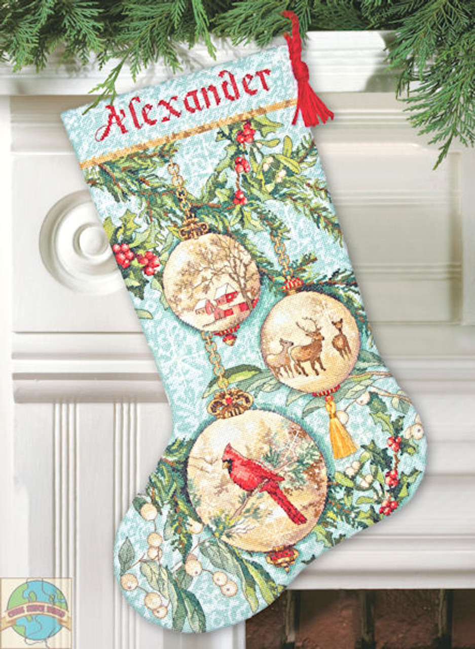 Dimensions Gold Collection - Enchanted Ornaments Stocking