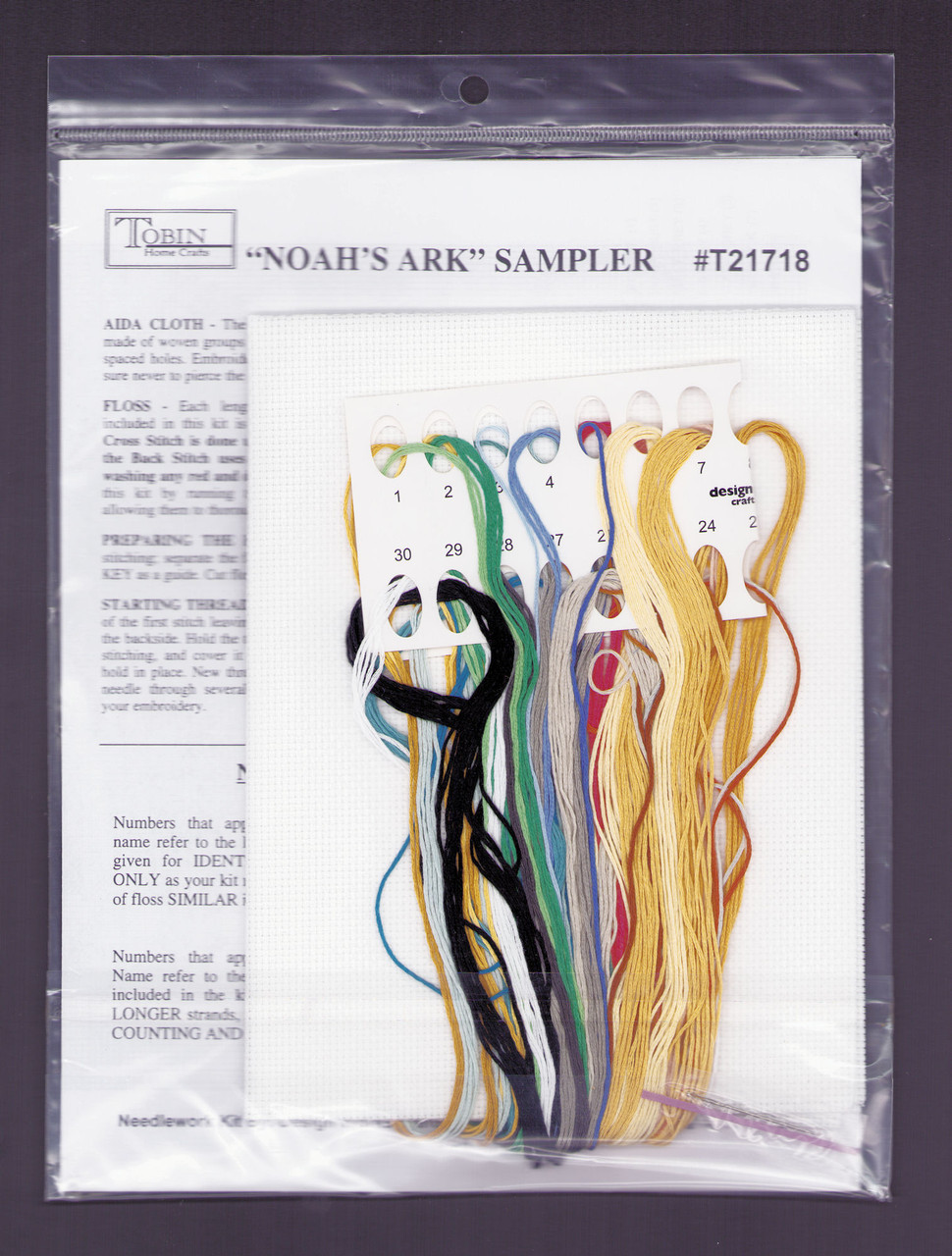 Design Works - Noah's Ark Sampler Birth Record