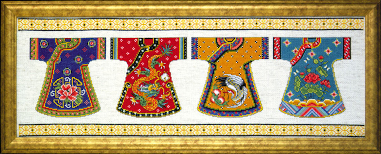 Design Works - Kimono Row - CrossStitchWorld