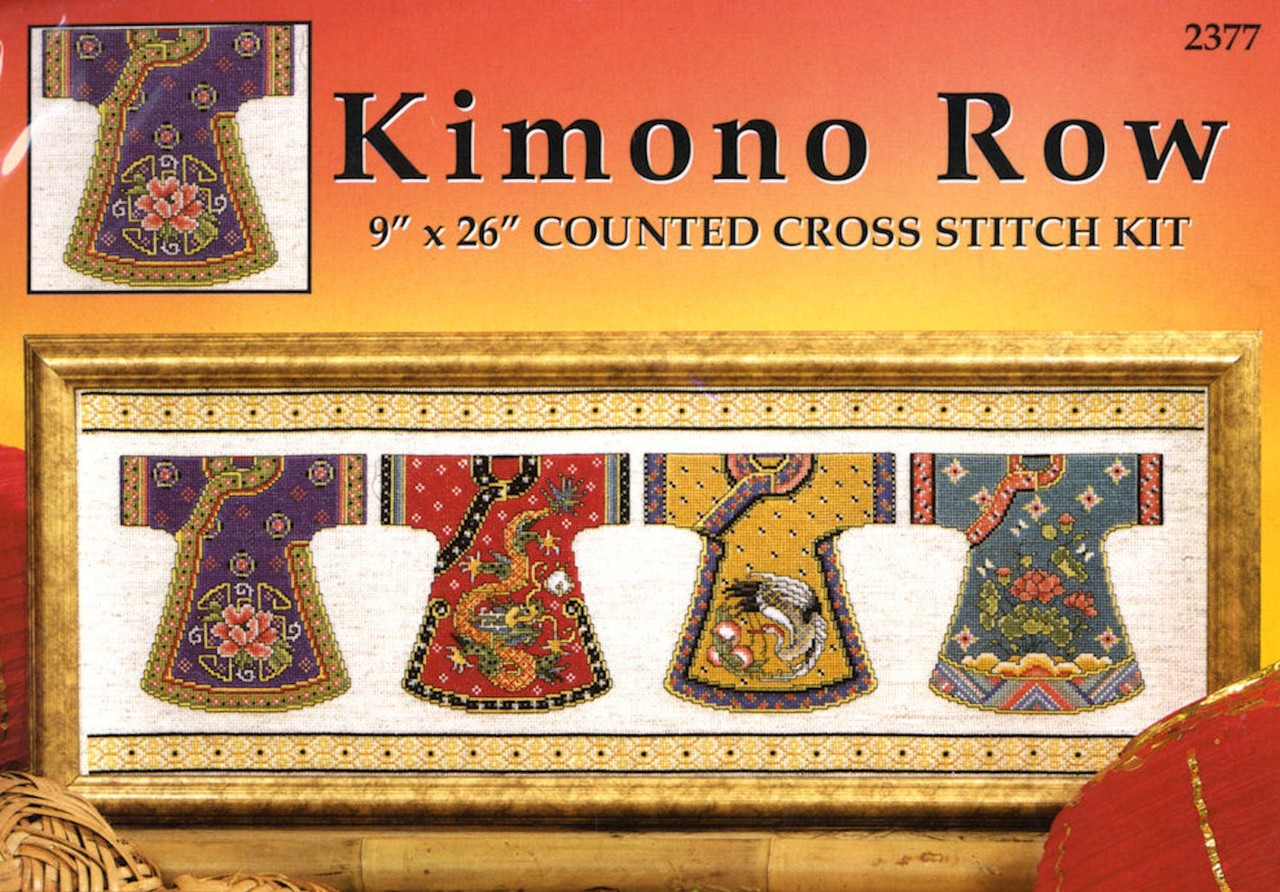Design Works - Kimono Row - CrossStitchWorld
