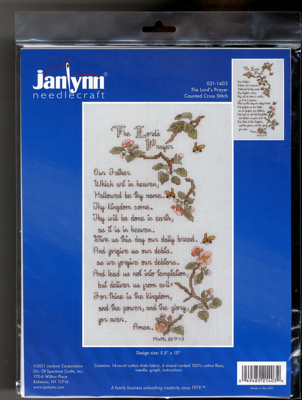 Janlynn - The Lord's Prayer - CrossStitchWorld janlynn-the-lord-s-prayer-crossstitchworld