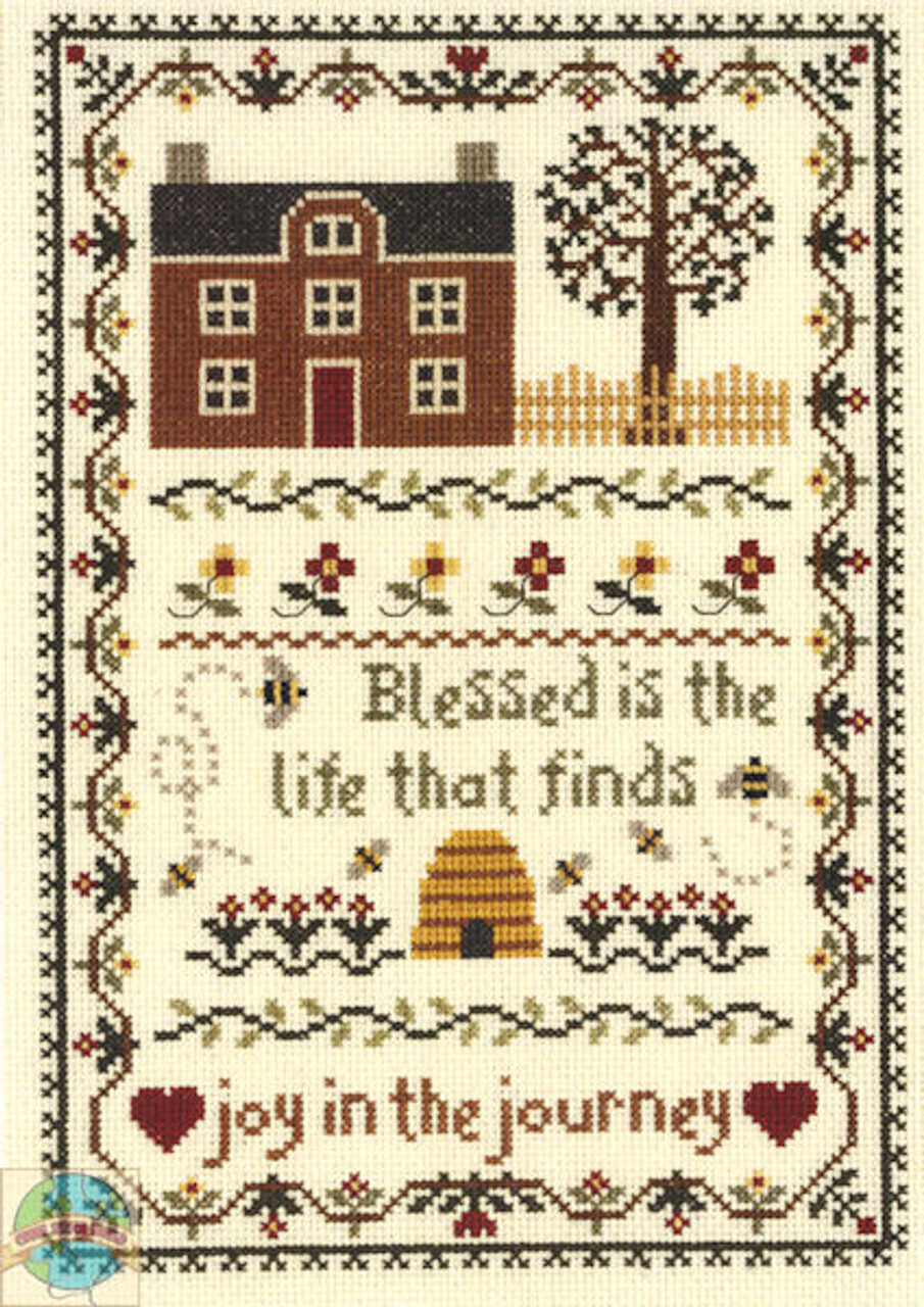 Janlynn Joy in The Journey Counted Cross Stitch Kit 7.75x11.25 14 Count
