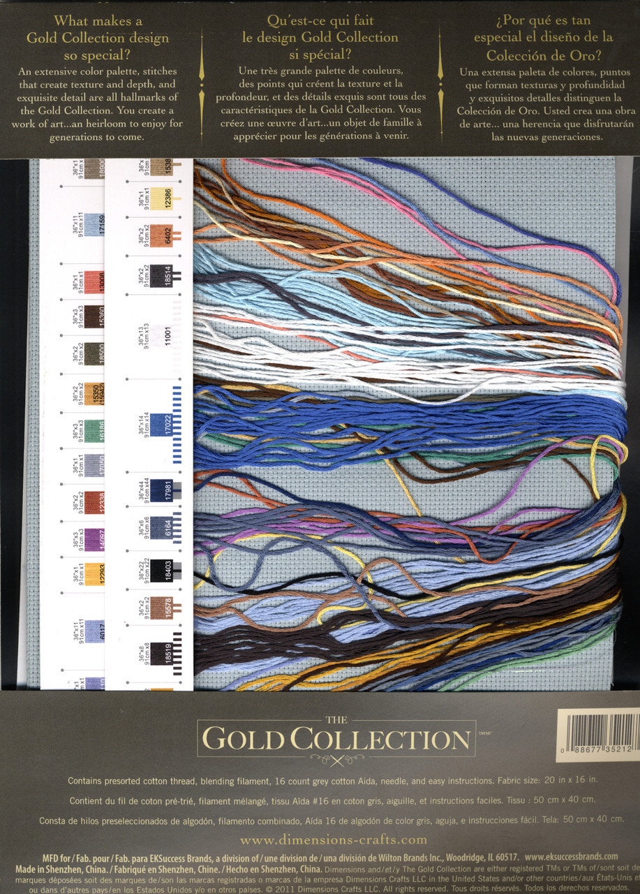 Gold Collection - Aurora Cabin - CrossStitchWorld