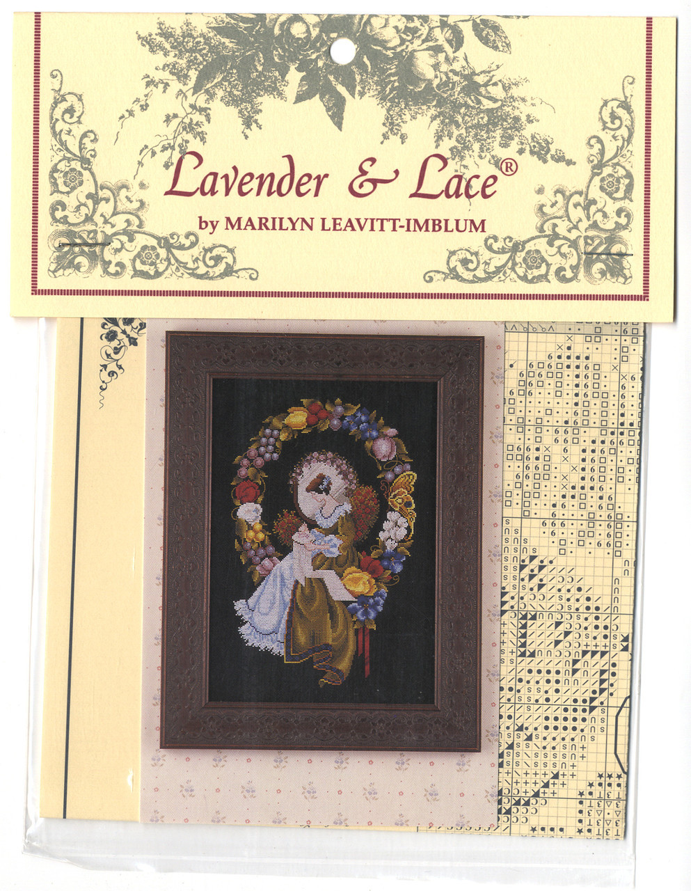 Lavender & Lace - Lady of the Thread - CrossStitchWorld