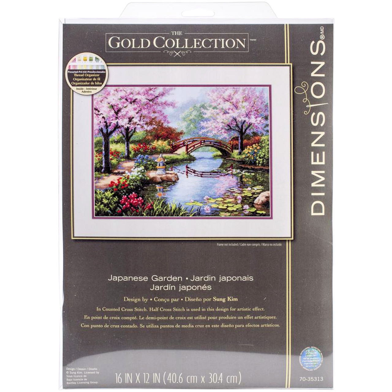 Gold Collection - Japanese Bridge - CrossStitchWorld