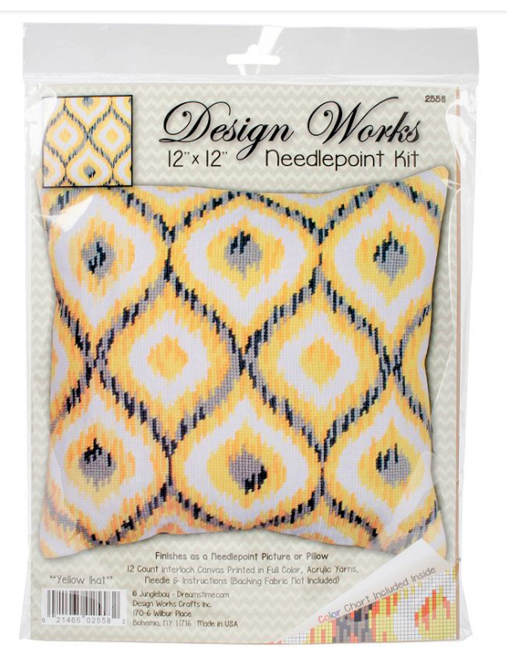 Design Works - Yellow Ikat