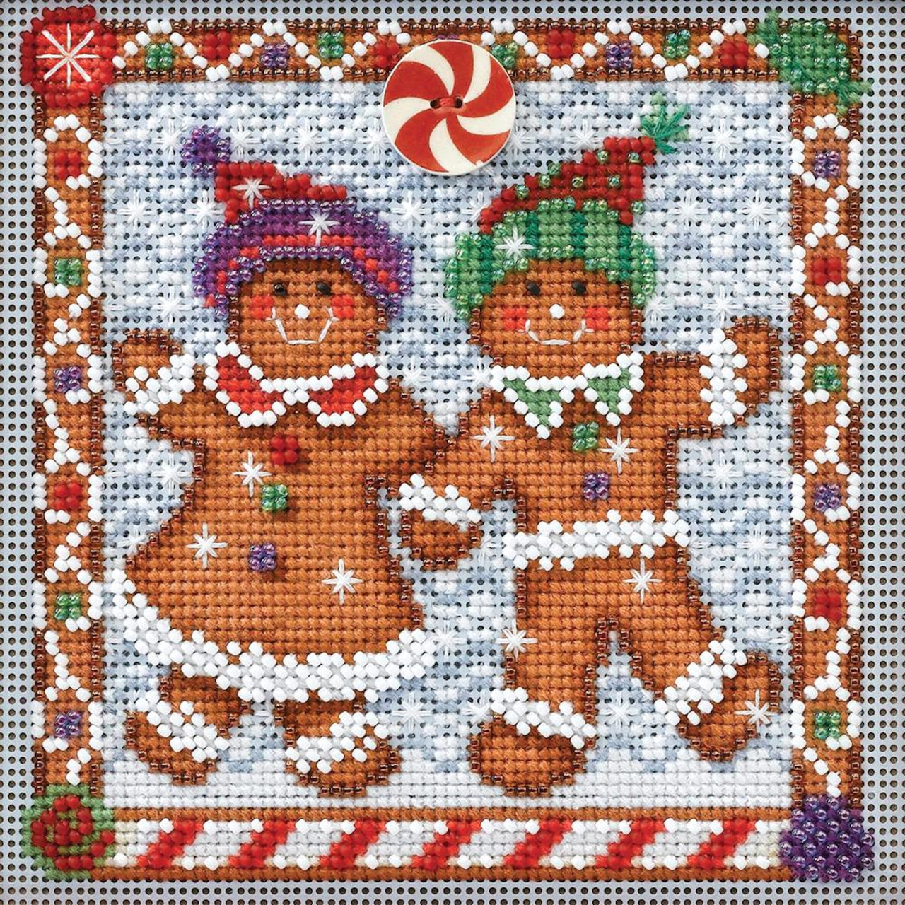 2014 Mill Hill Buttons & Beads Winter Series - Ginger Friends