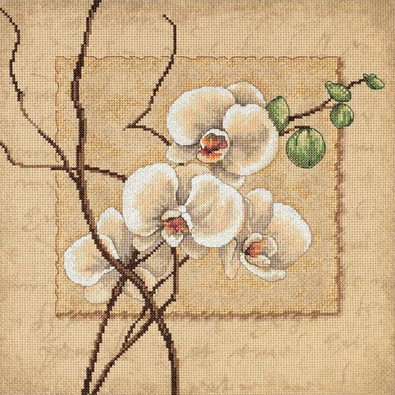 Dimensions - Oriental Orchids - CrossStitchWorld