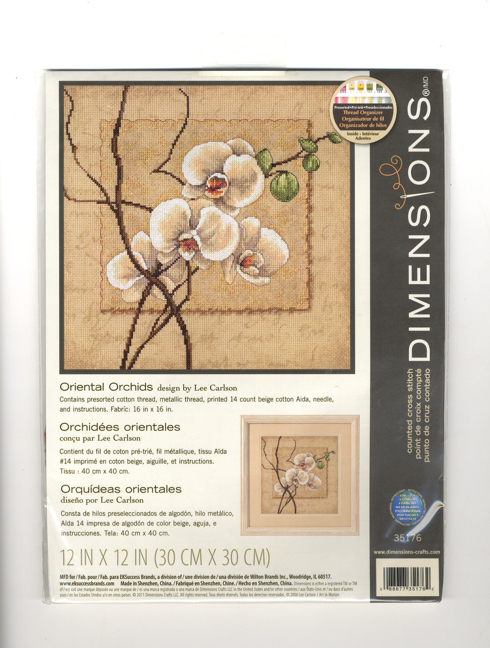Dimensions - Oriental Orchids - CrossStitchWorld