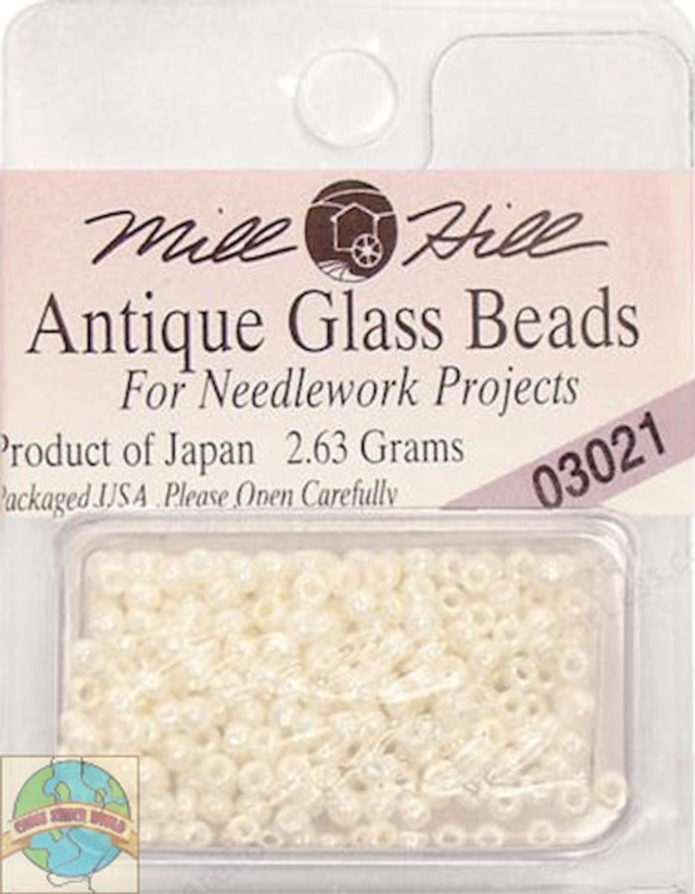 Mill Hill Antique Glass Beads 2.63g Royal Pearl #03021