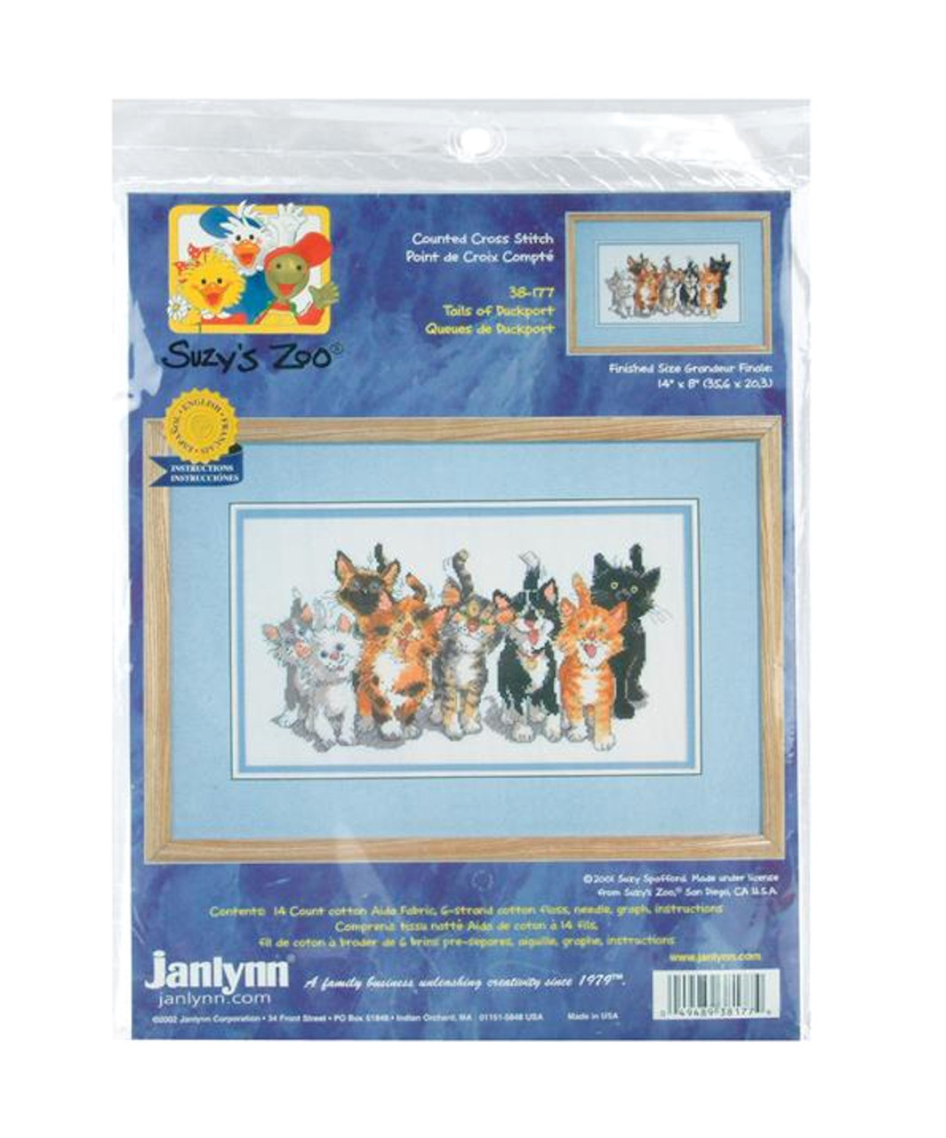 Janlynn / Suzy's Zoo - Tails of Duckport - CrossStitchWorld