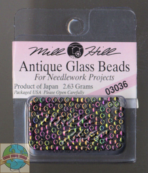 Mill Hill Antique Glass Beads 2.63g Cognac #03036 - CrossStitchWorld
