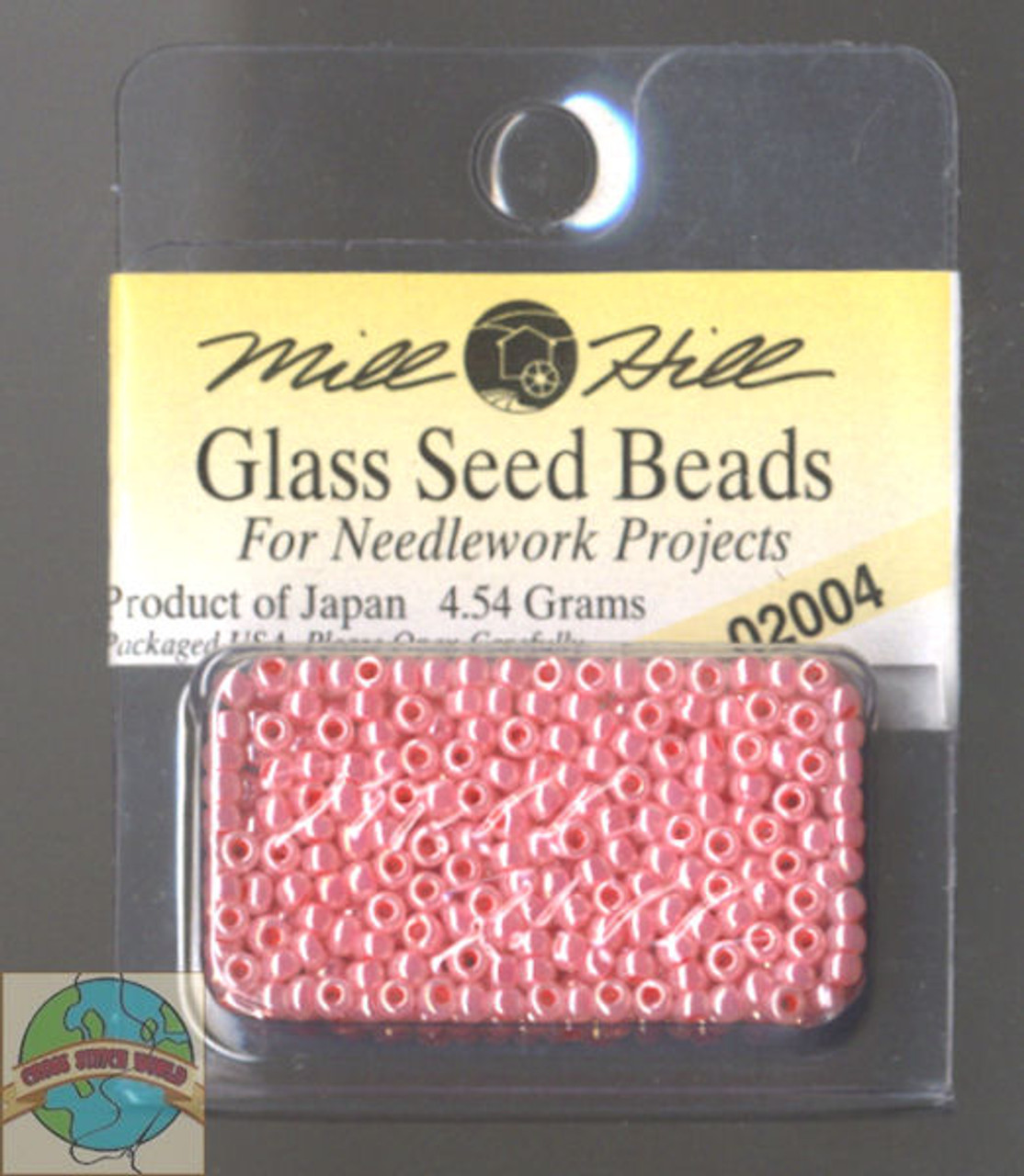 Mill Hill Glass Seed Beads 4.54g Rose #02004