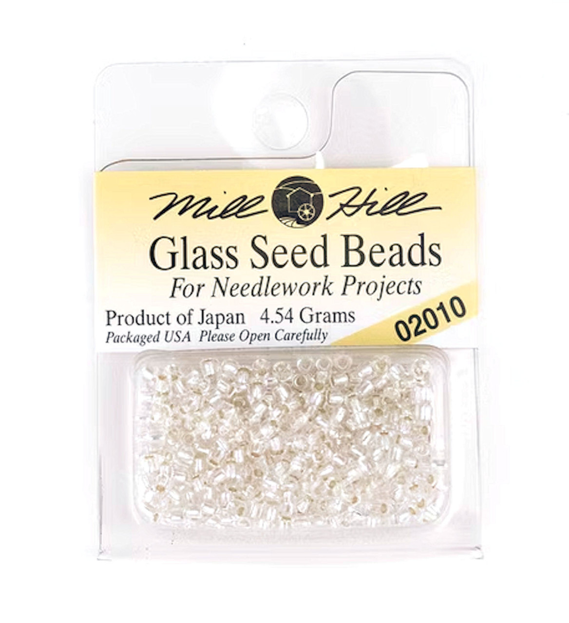 Mill Hill Glass Seed Beads 4.54g Ice #02010