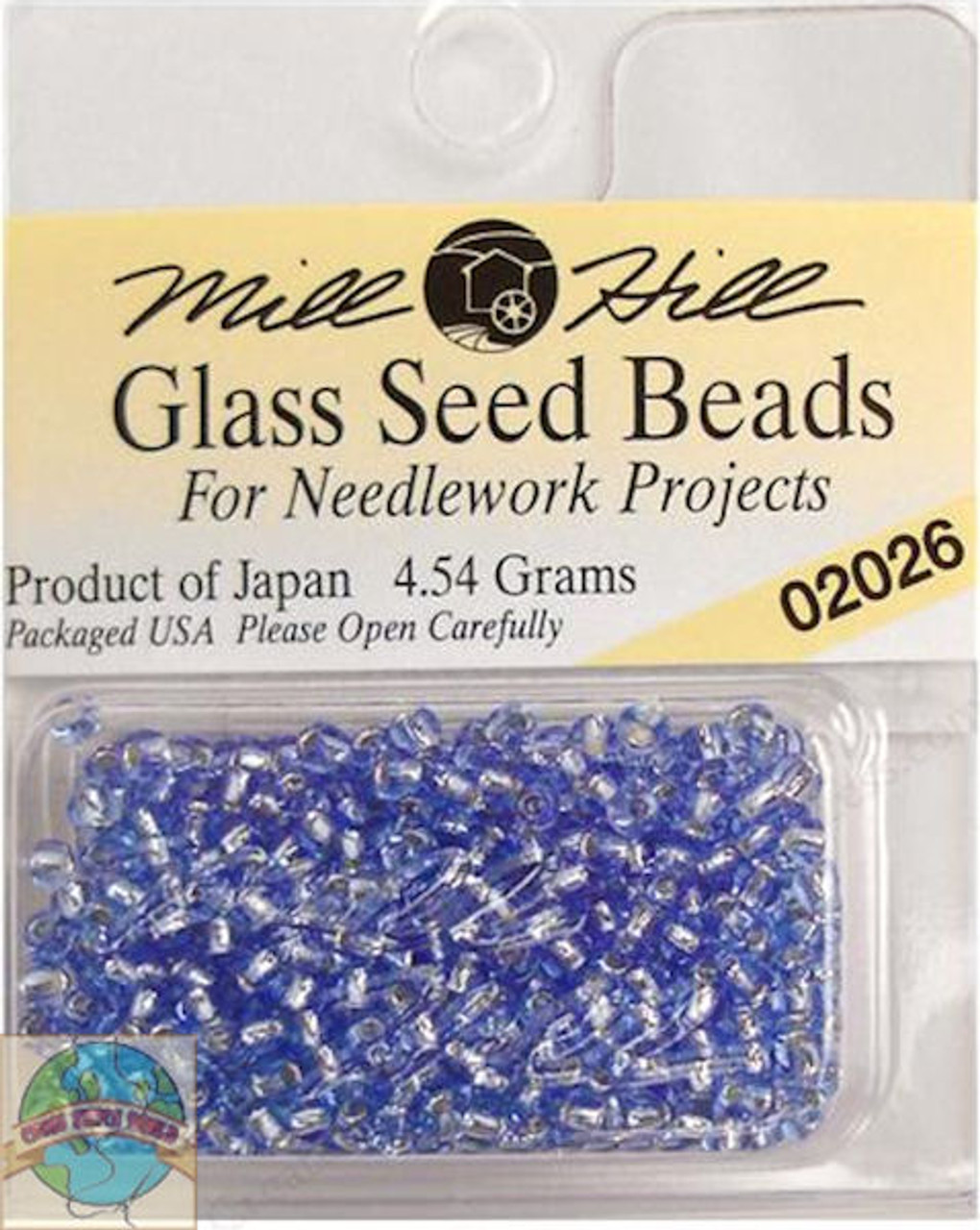 6mm 2-Hole Matte Iris Blue Tile Beads - 50pk - Off the Beaded Path