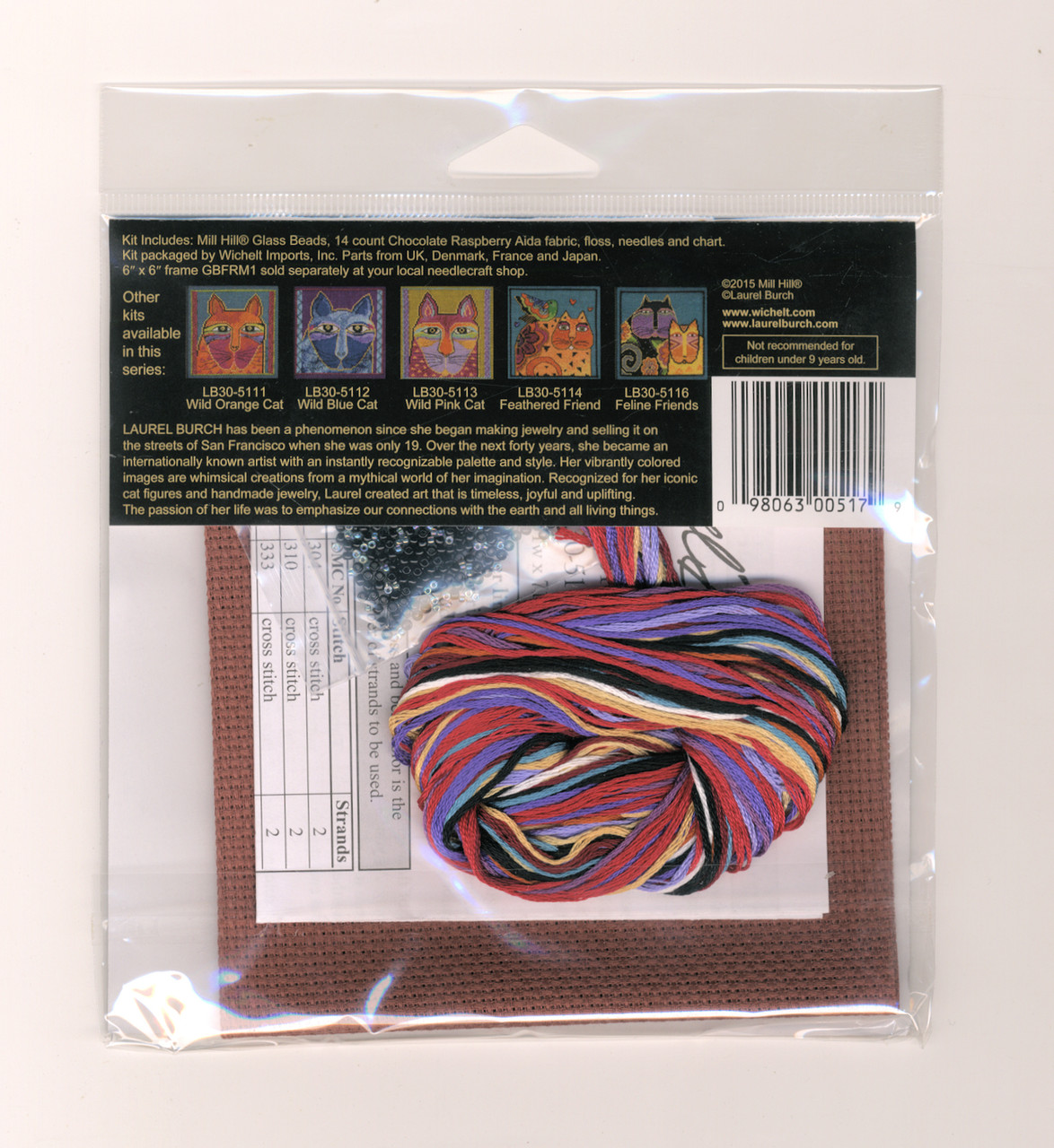 Crewel Stitchery Kit 5115 vintage 