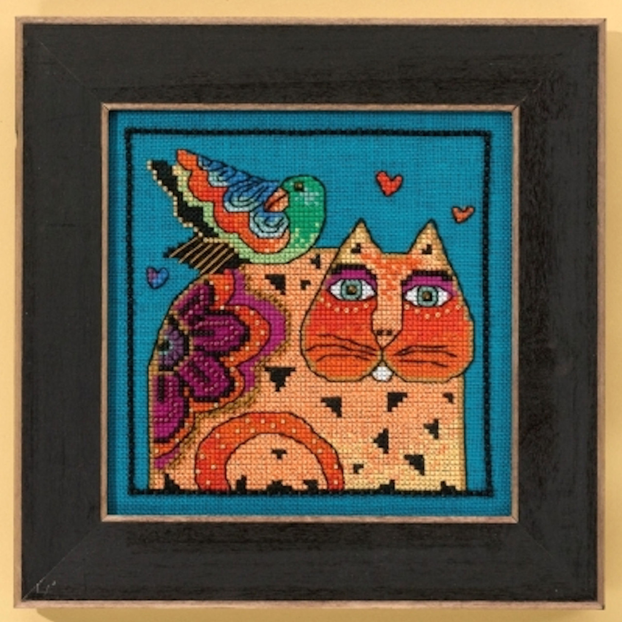 Mill Hill / Laurel Burch Feathered Friend (LINEN) - CrossStitchWorld