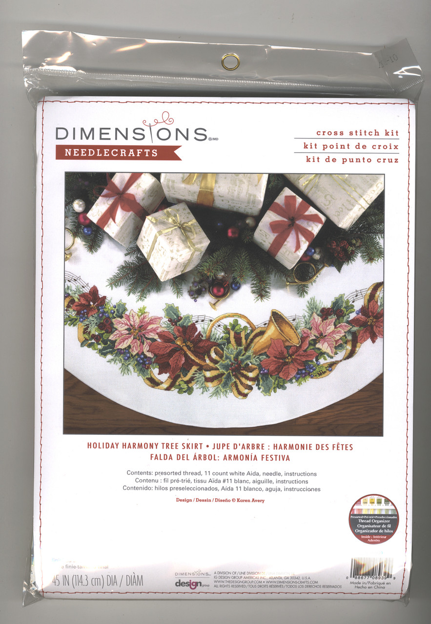 Dimensions - Holiday Harmony Tree Skirt