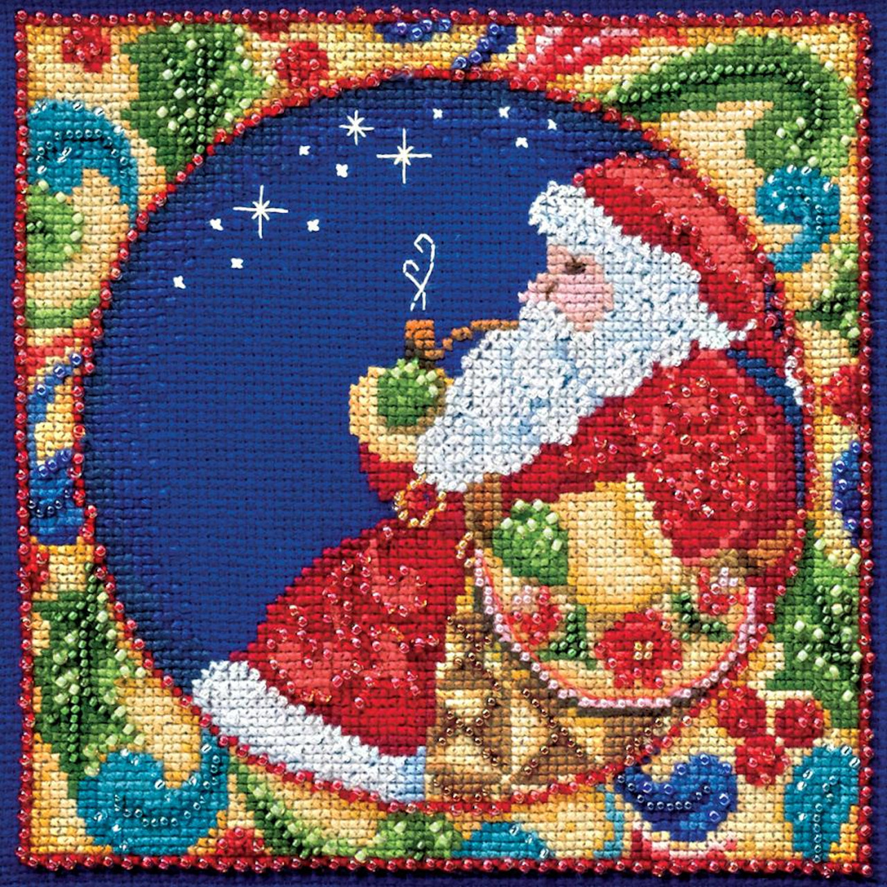 Mill Hill 2014 Jim Shore Winter Series - Santa - CrossStitchWorld
