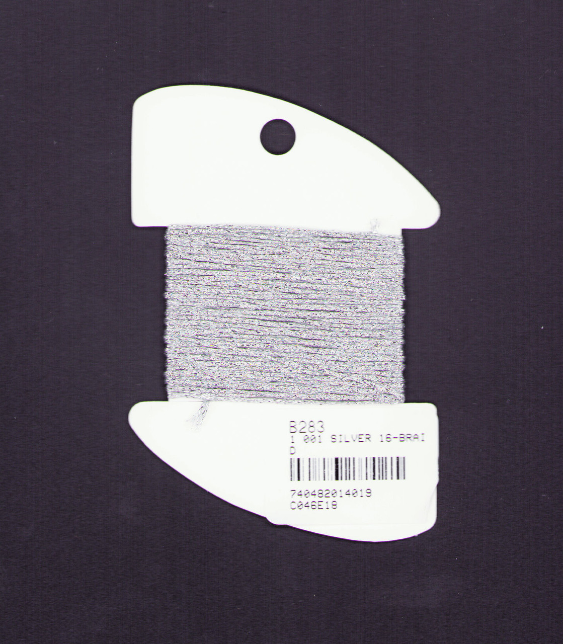 Kreinik Metallics - Medium #16 Silver #001 Kreinik Metallics - Medium #16 Silver #001