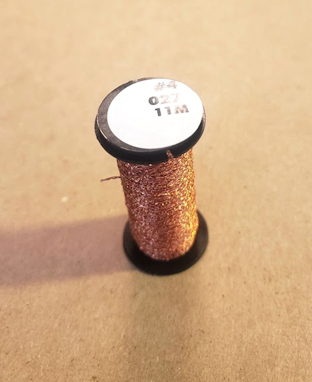 Kreinik Metallics - Very Fine #4 Orange #027 - CrossStitchWorld