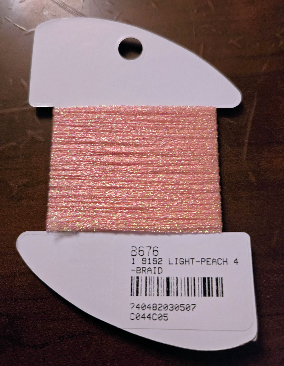 Kreinik Metallics - Very Fine #4 Light Peach #9192 - CrossStitchWorld