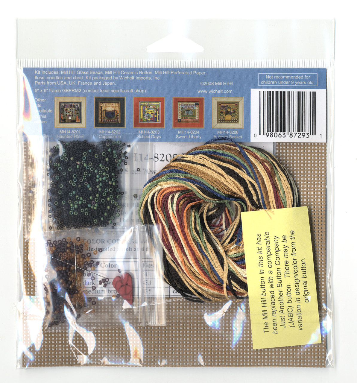 2008 Mill Hill Buttons & Beads Autumn Series- Latte - CrossStitchWorld