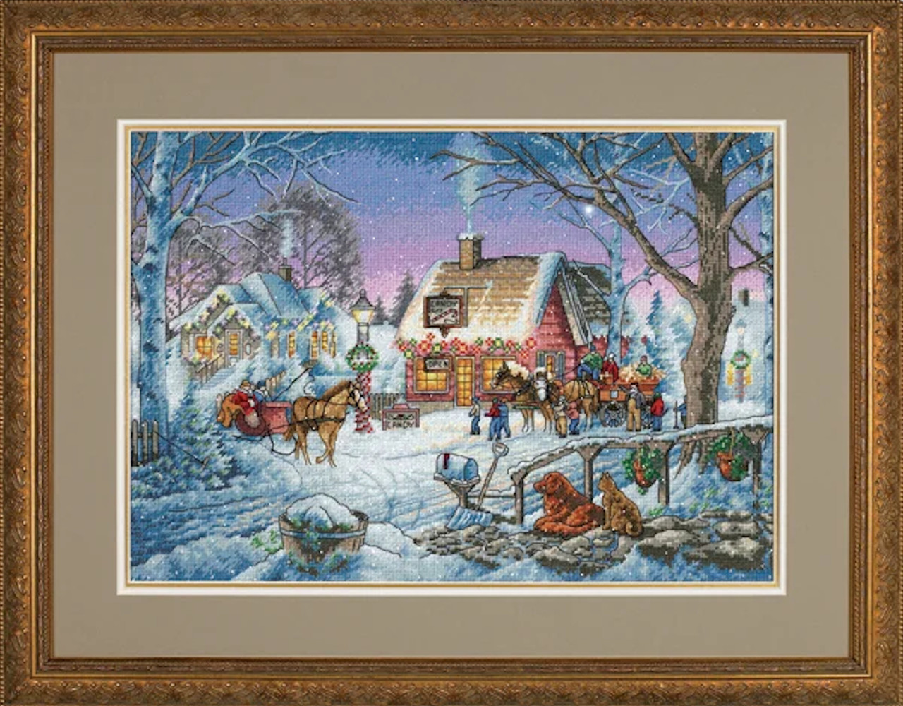 Dimensions Gold Collection Counted Cross Stitch-Sweet Dreams Stocking