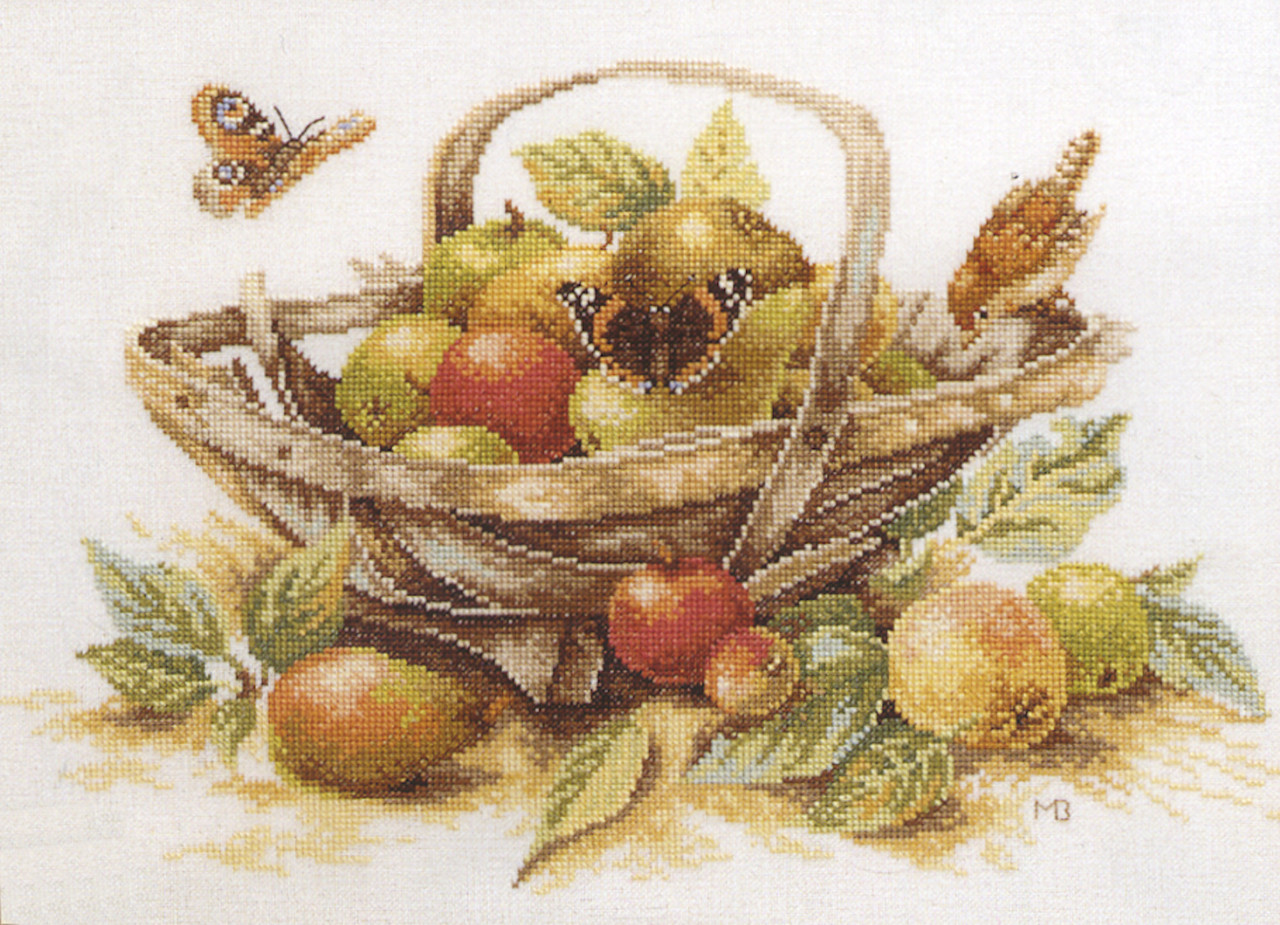 LanArte - Marjolein Bastin Summer Fruit - CrossStitchWorld