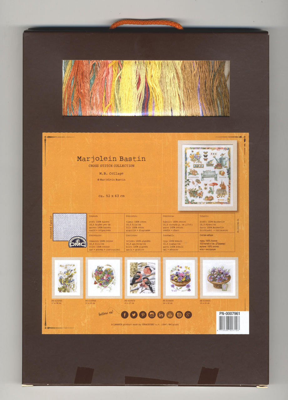 LanArte - Marjolein Bastin Collage - CrossStitchWorld