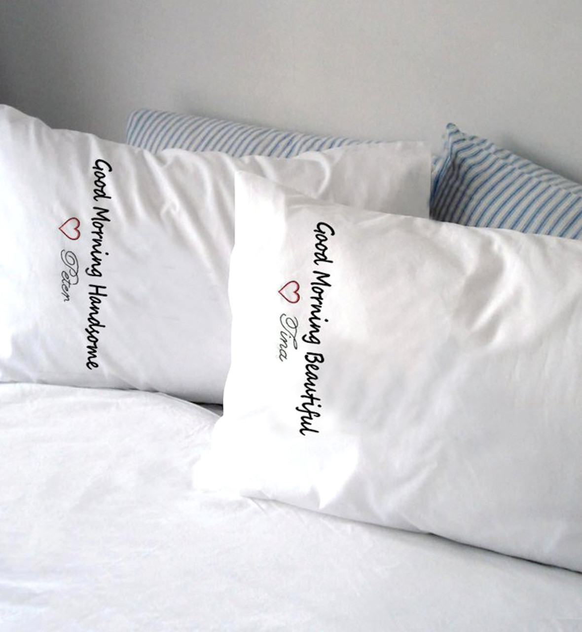 Design Works - Good Morning Beautiful Pillowcases (2)