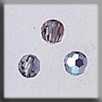 Mill Hill Crystal Treasures - Round Bead Black Diamond AB #13015