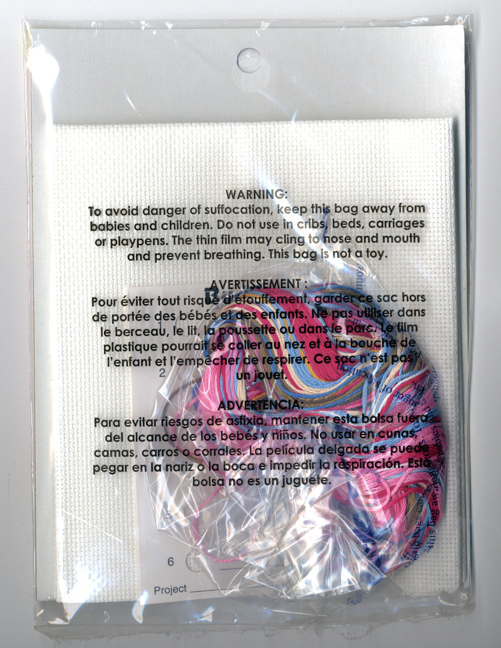 Clear Cellophane Resealable Bags Suffocation Warning Self Seal