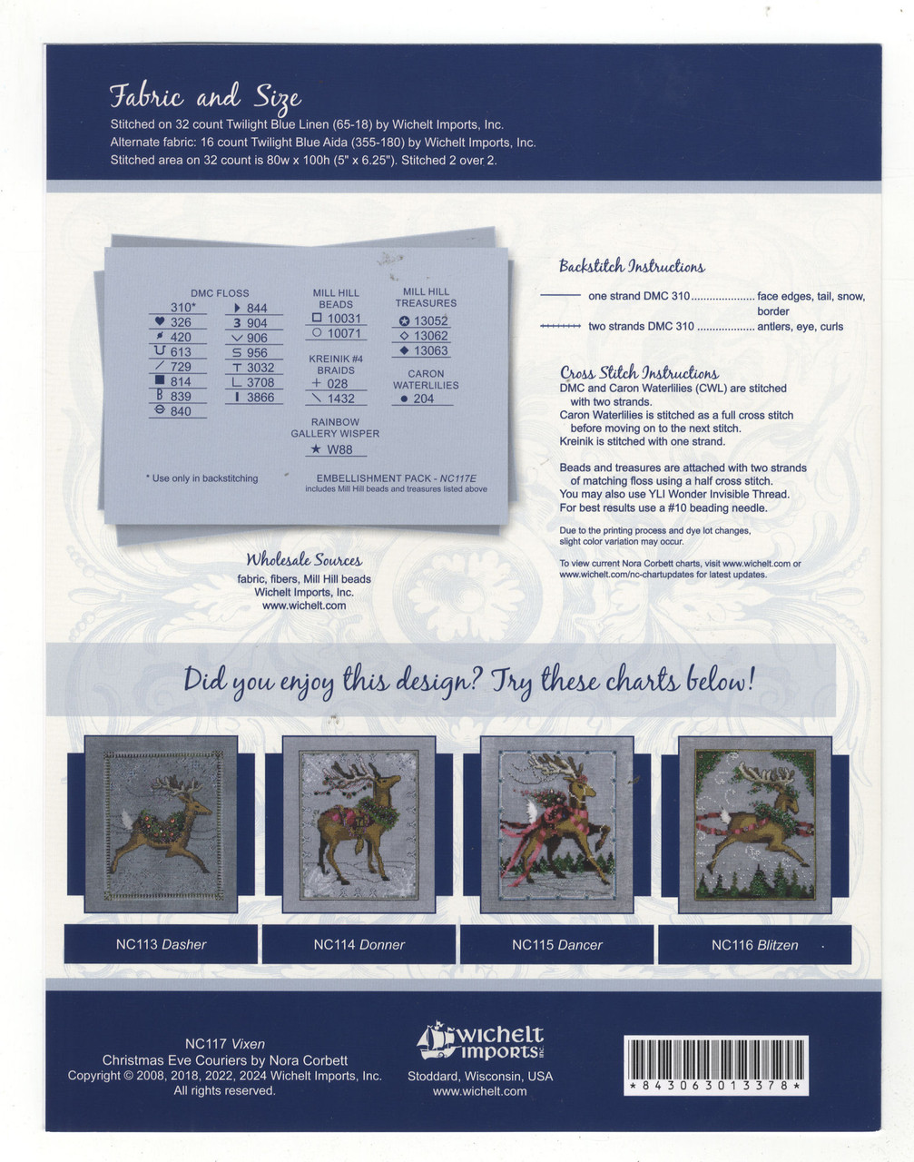 Nora Corbett - Vixen - CrossStitchWorld