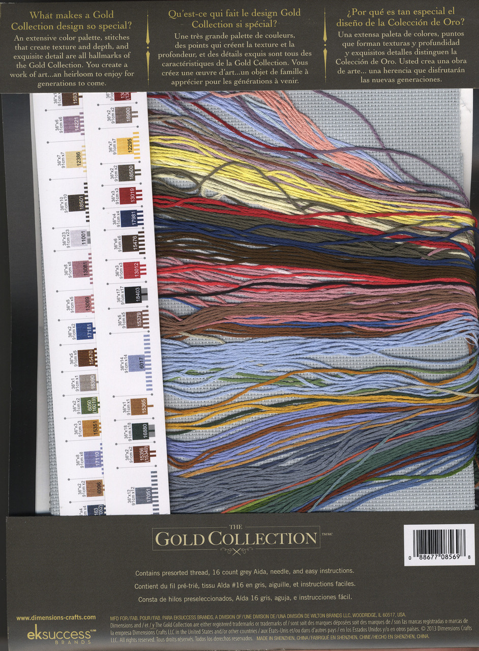 Dimensions Gold Collection - A Treasured Time - CrossStitchWorld