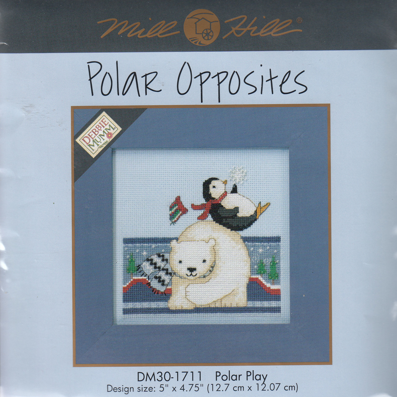 Mill Hill 2017 Debbie Mumm Polar Opposites - Polar Play