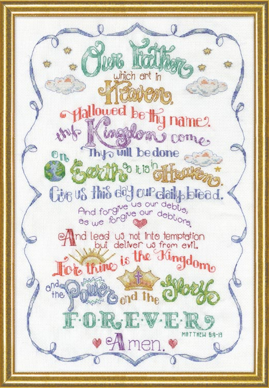 Design Works - Lord's Prayer - CrossStitchWorld design-works-lord-s-prayer-crossstitchworld