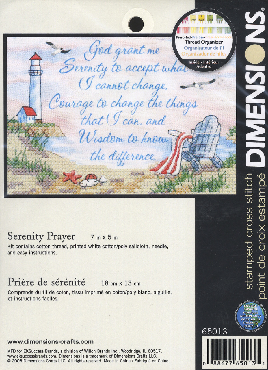 Dimensions Minis - Serenity Prayer