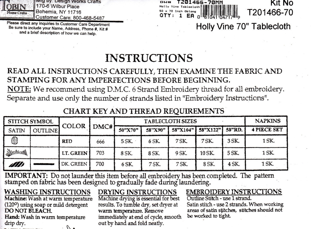 Rd Thread Chart