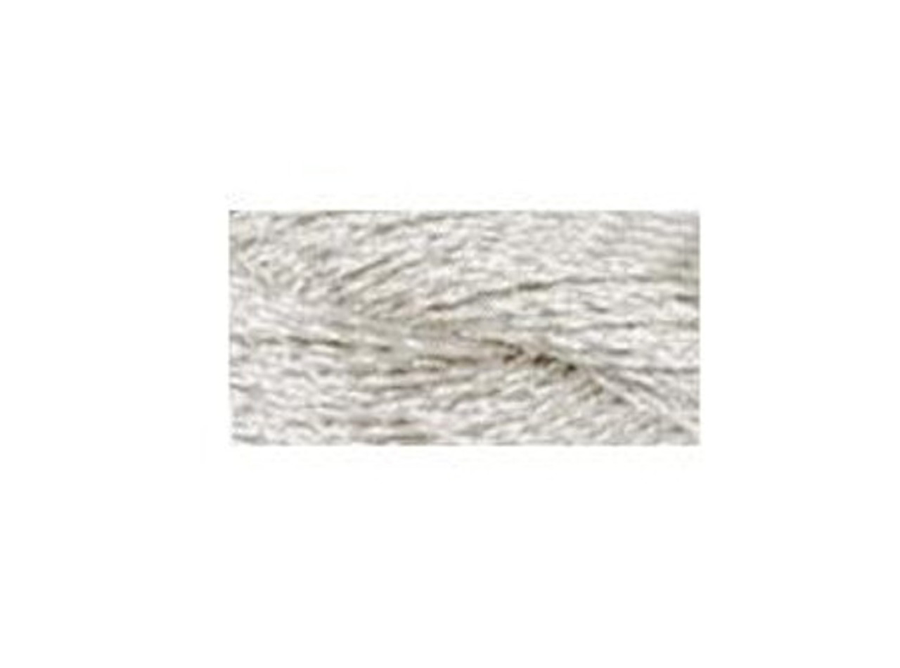 DMC Silver Metallic Pearl Cotton Skein Size 5 27.3yd #5283