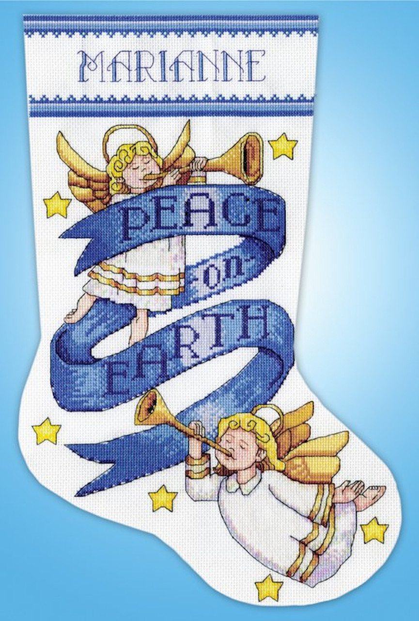 Design Works - Peace on Earth Stocking