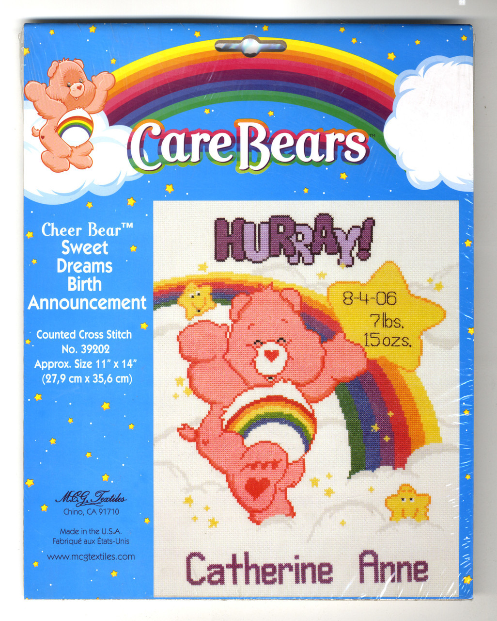 Candamar / Care Bears - Sweet Dreams Birth Announcement
