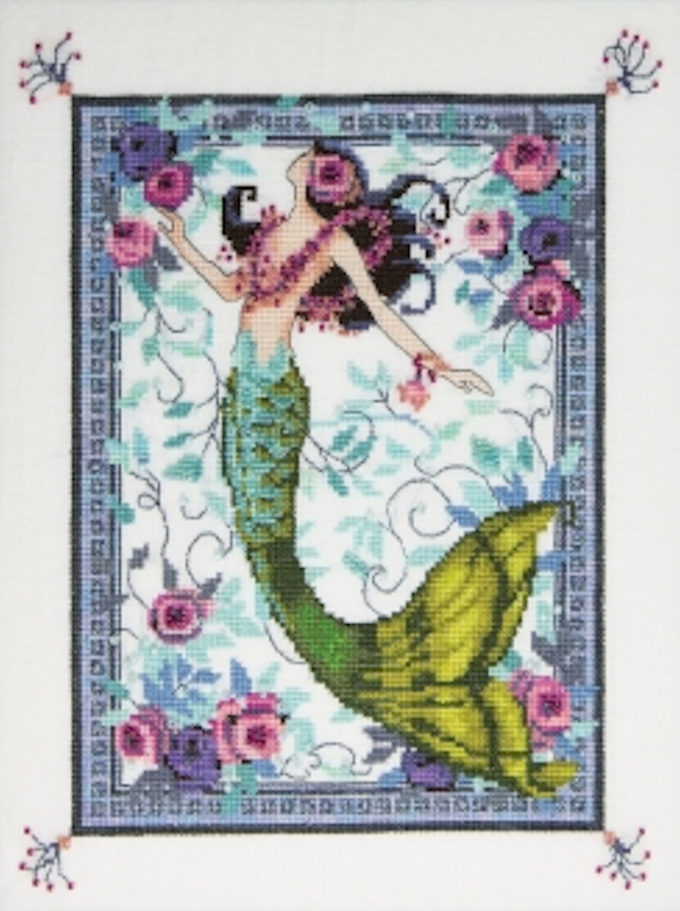 Nora Corbett - Moonlight Laguna Mermaid - CrossStitchWorld