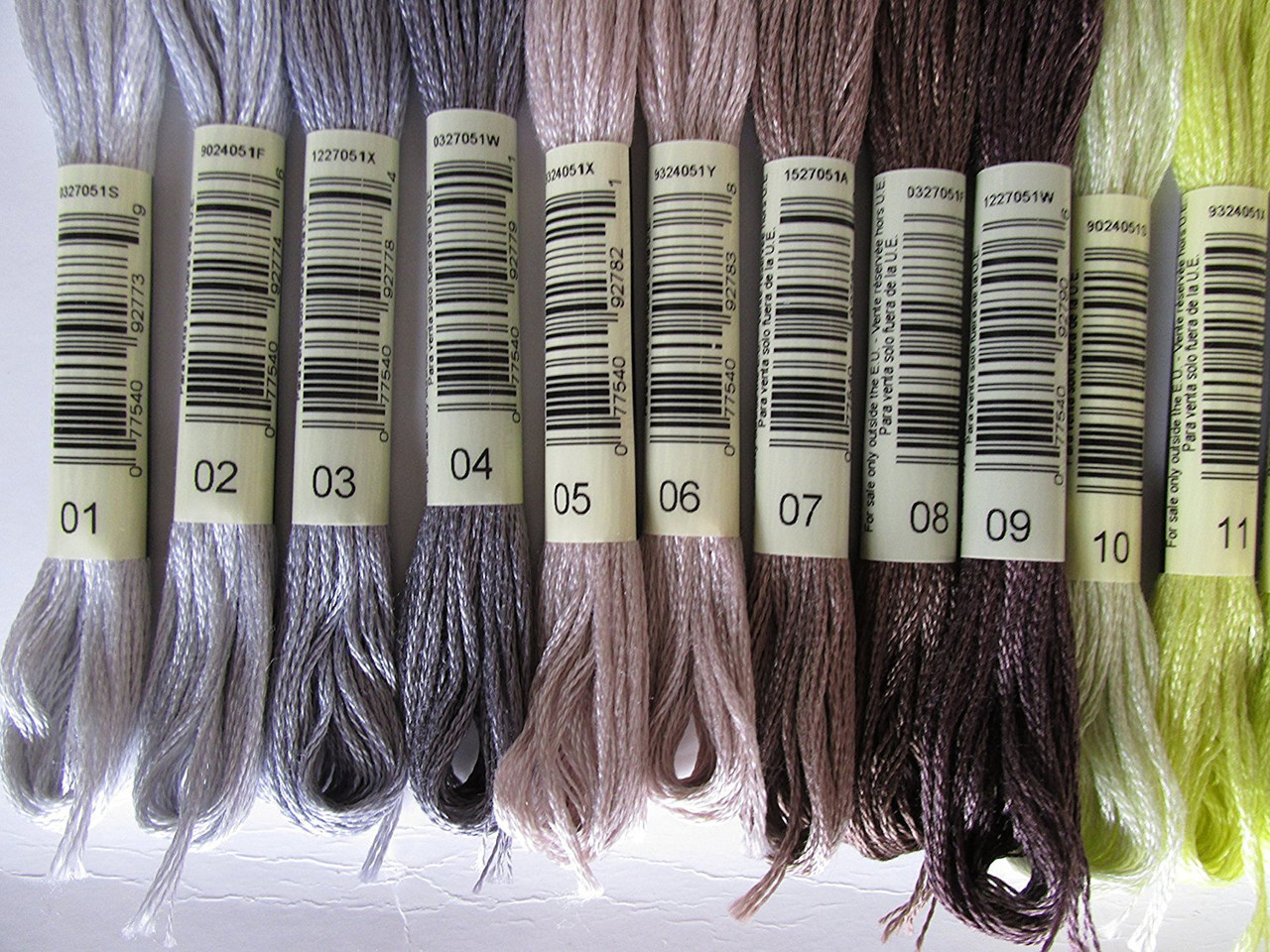 DMC NEW COLORS Embroidery Floss 1 to 35, Embroidery Threads, Dmc Floss, Dmc  Threads, Dmc Cross Stitch Floss, Dmc Embroidery Floss, -  Israel