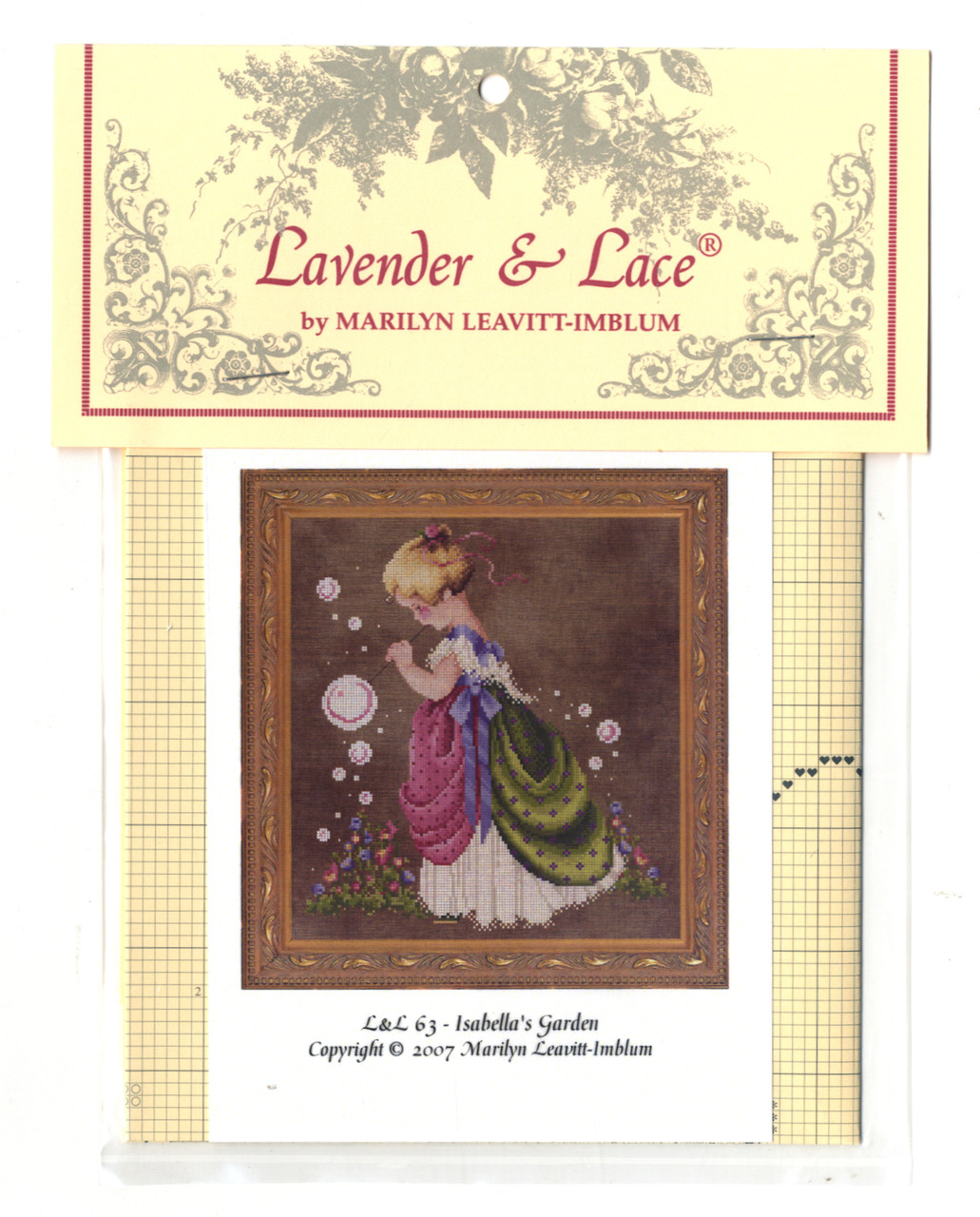 Lavender & Lace - Isabella's Garden - CrossStitchWorld