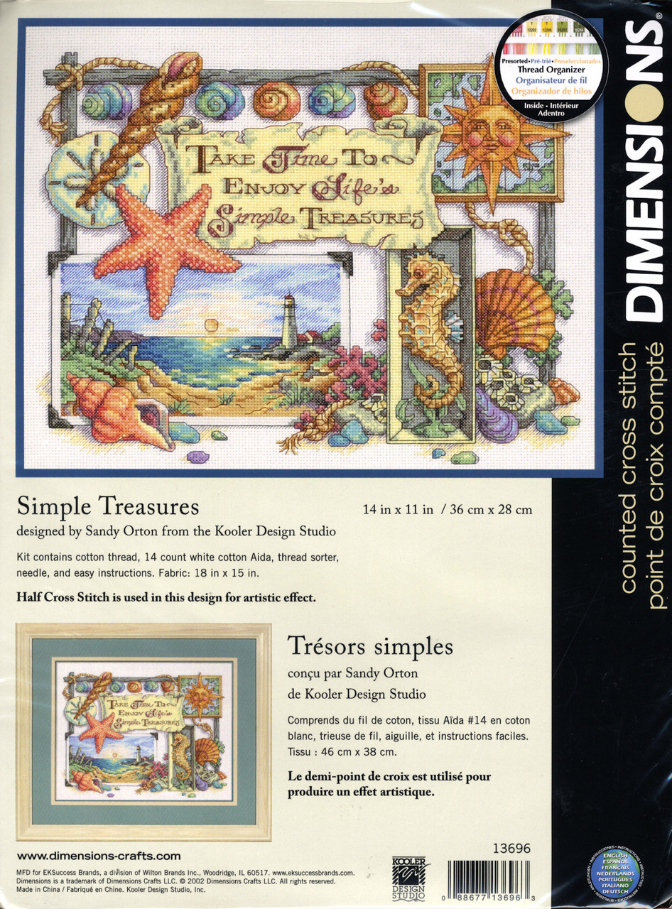Dimensions - Simple Treasures - CrossStitchWorld