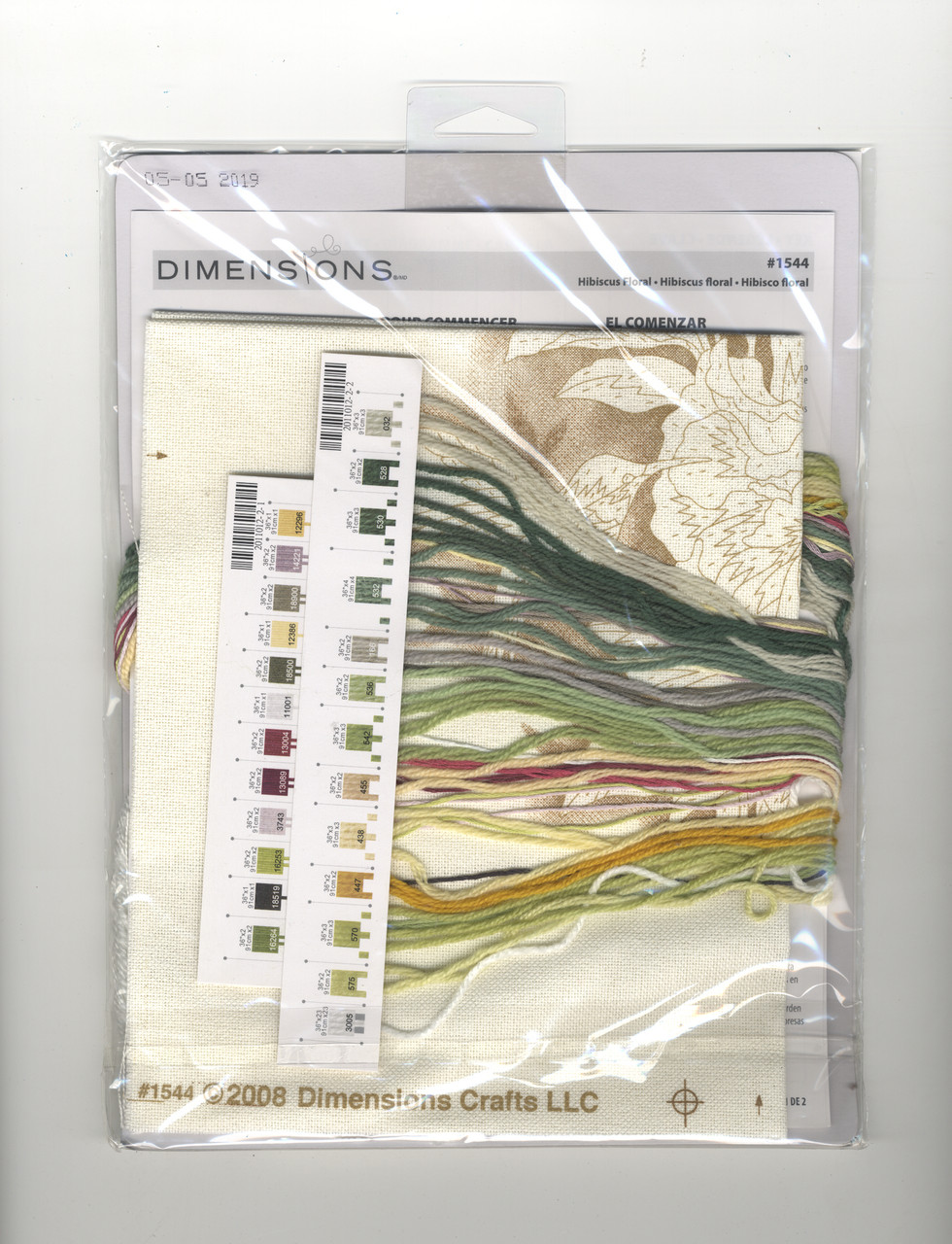 Dimensions - Lena Liu - Hibiscus Floral - CrossStitchWorld