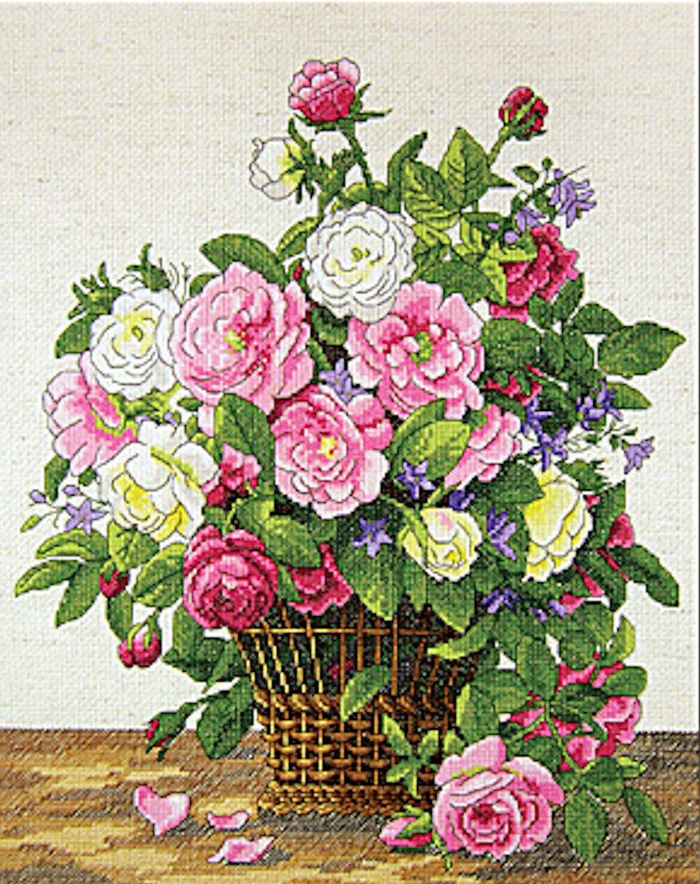 Janlynn Platinum Collection - Roses - CrossStitchWorld