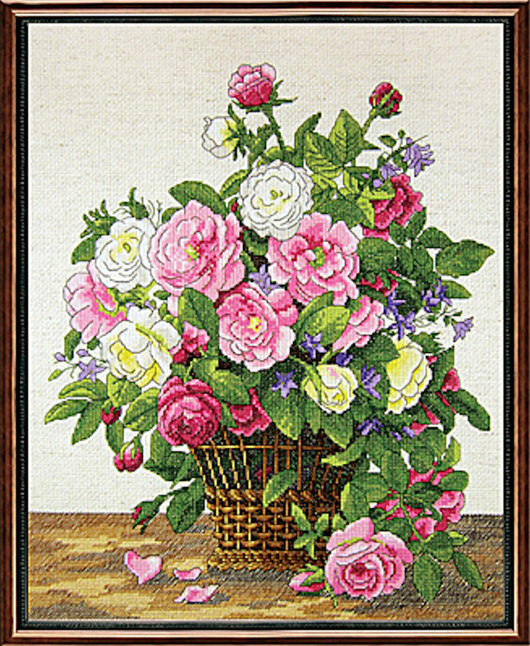 ステンドグラス　Rose flower basket【受注作品】 ステンドグラス Rose flower basket【受注作品】 ステンドグラス Rose