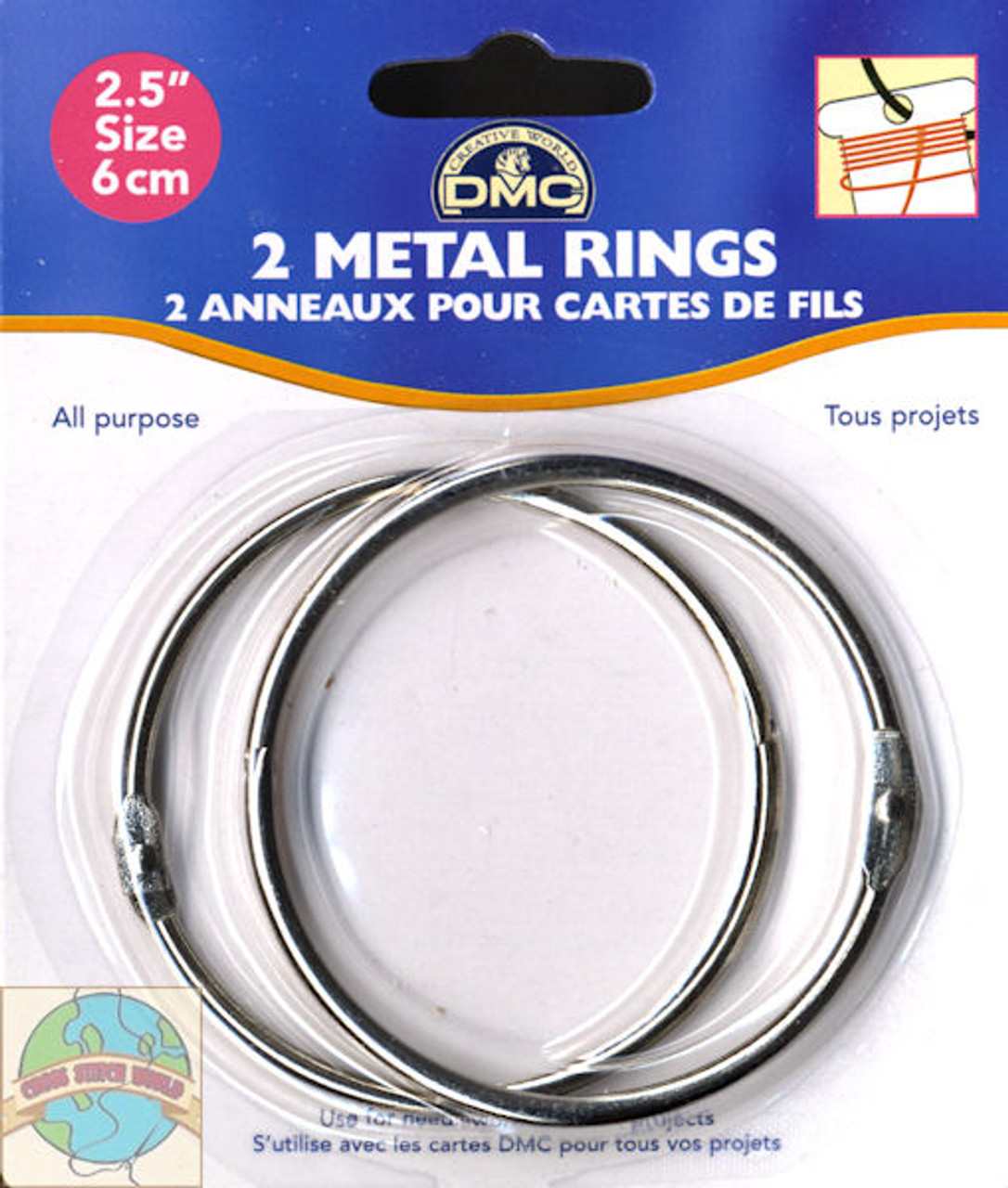 2 Metal Rings